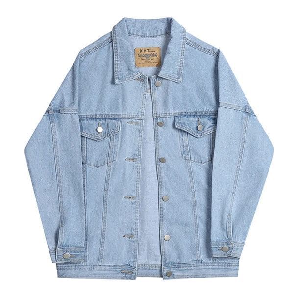 CAZADORA DENIM ESTAMPADO FLORAL