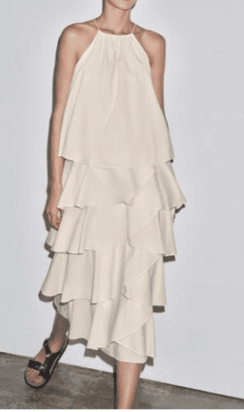 VESTIDO ASIMÉTRICO ESTAMPADO